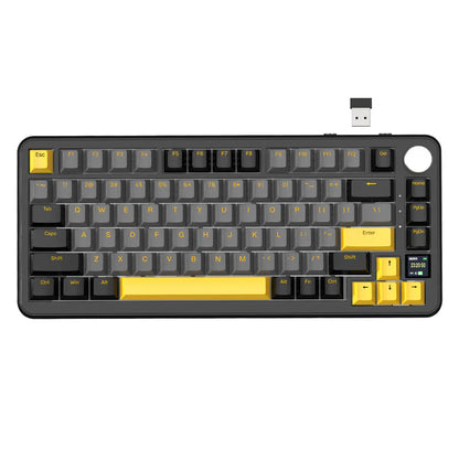 ATTACK SHARK X85PRO Tri-mode Gasket Mechanical Keyboard - Star Black