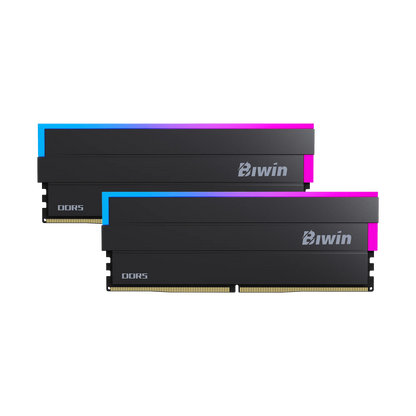 Biwin Black Opal DW100 DDR5 RGB RAM 32GB (16GBx2) 6000MHz CL36 Computer Memory Intel XMP 3.0 AMD EXPO Compatible-Black