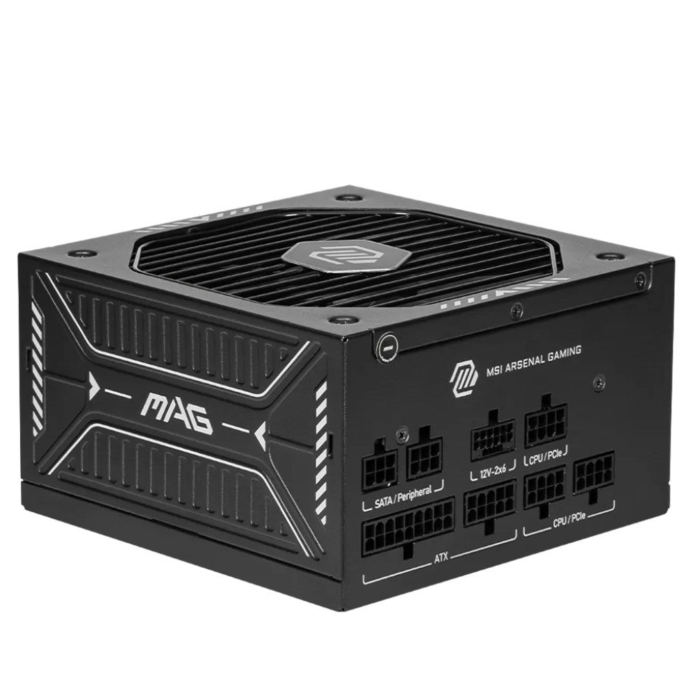 MSI MAG A750GLS PCIe 5.0 750W ATX 3.1 80 PLUS Gold Power Supply