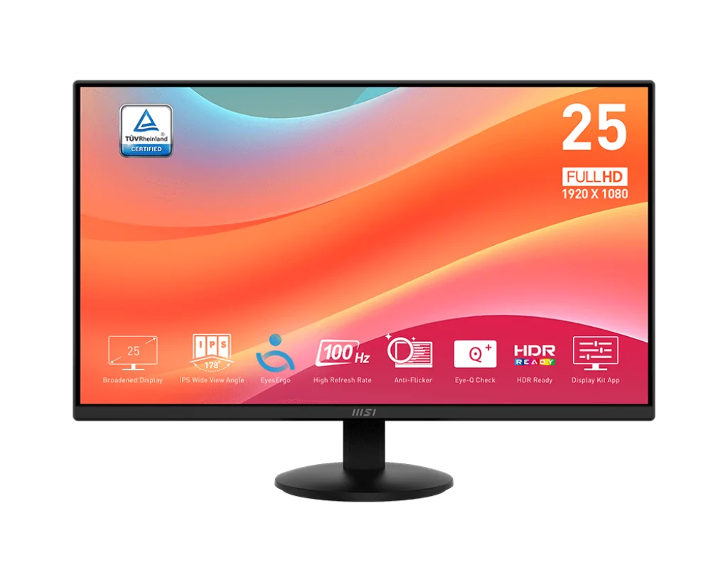 MSI PRO MP252L 24.5″Monitor,100HZ
