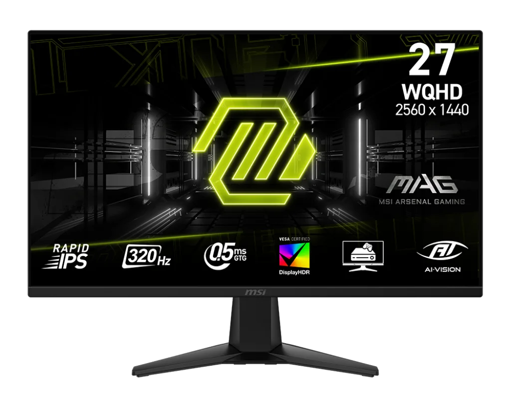 MSI MAG 275QF X32 27″ Gaming Monitor, 320Hz