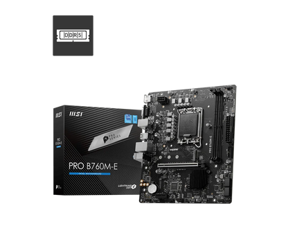 MSI PRO B760M-E DDR5 MOTHERBOARD