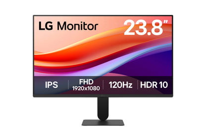 LG 24U411A-B 24" Full HD IPS Monitor - 120Hz, HDR10, 1ms MBR, 3-Side Borderless Design