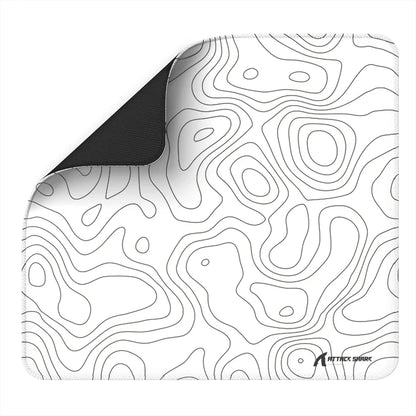 ATTACK SHARK CM02 eSport Gaming Mousepad (450x400x4 MM) - White Contour