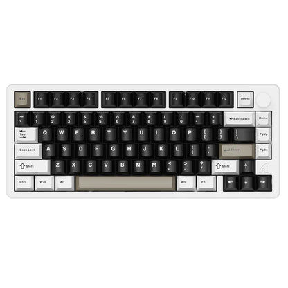 ATTACK SHARK X86 Full Aluminum Keyboard - Milk White Green Tea
