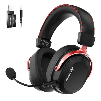 ATTACK SHARK L30 PRO Wireless Gaming Headset - BLACK & RED