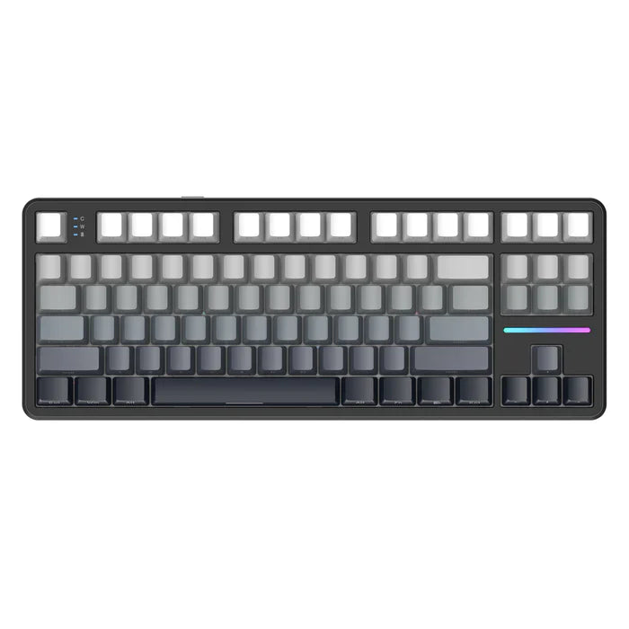 ATTACK SHARK X87 Tri-mode Gasket Mechanical Keyboard - Moonlit Night