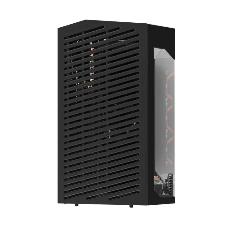 DarkFlash Dy470 PC Case With 4 ARGB Fans - BLACK