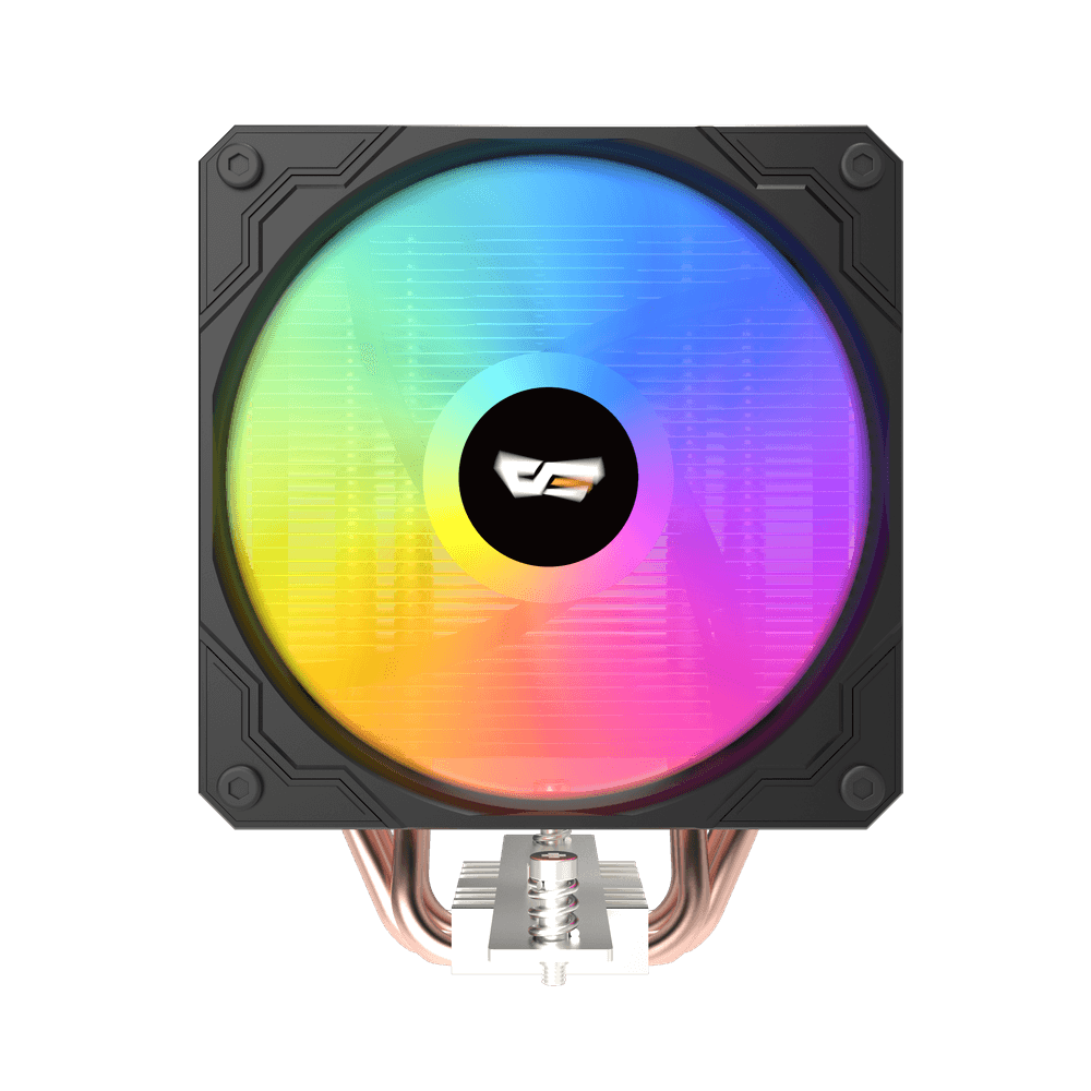 DarkFlash Digital Display Tower CPU Cooler | M400