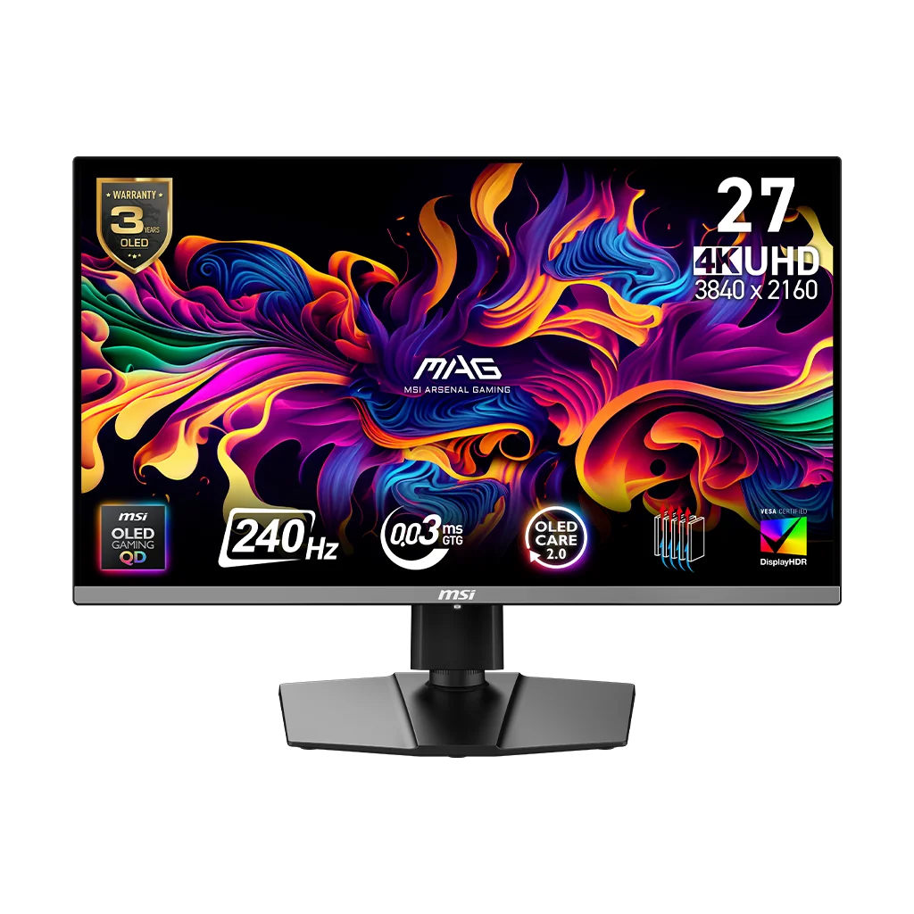 MSI MAG 272UP QD-OLED X24 27″ 240Hz, Flat, Gaming Monitor