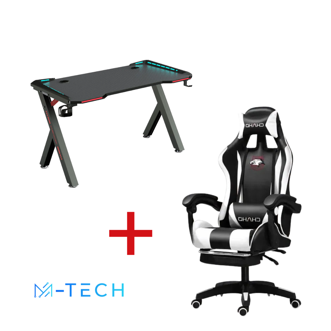 120CM GAMING DESK RGB + CHAHO