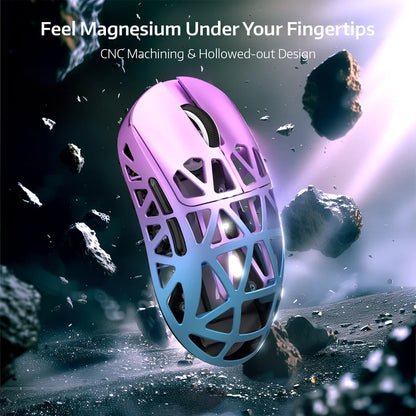 ATTACK SHARK R2 Magnesium Alloy PAW3950 Gaming Mouse - Twilight Purple
