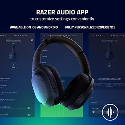 Razer Barracuda Wireless Gaming & Mobile Headset - Black