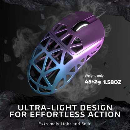 ATTACK SHARK R2 Magnesium Alloy PAW3950 Gaming Mouse - Twilight Purple