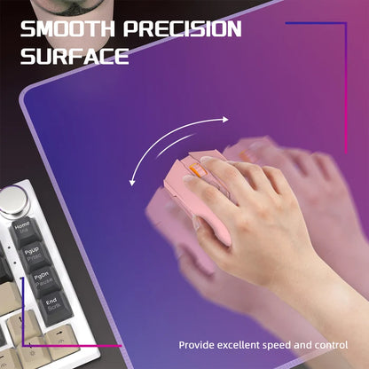 ATTACK SHARK CM03 eSport Gaming Mouse Pad (Rainbow Coated) - Purple-blue Gradient