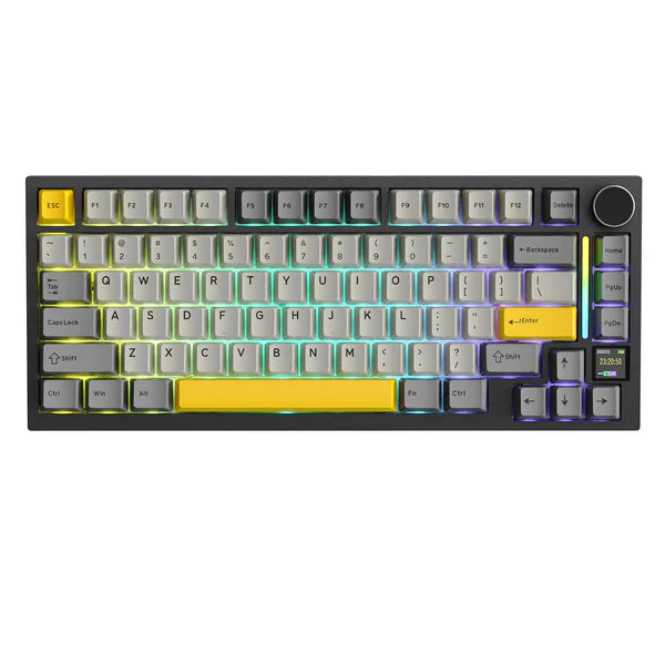 ATTACK SHARK X820Ultra RGB Tri-mode  Mechanical Keyboard - STARRY BLACK