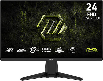 MSI MAG 245F X24 – 24″ FHD 240Hz Rapid IPS Gaming Monitor
