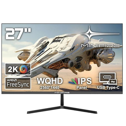 MINIFIRE MF27X3AQ MONITOR 27″ 75hz QHD 2K