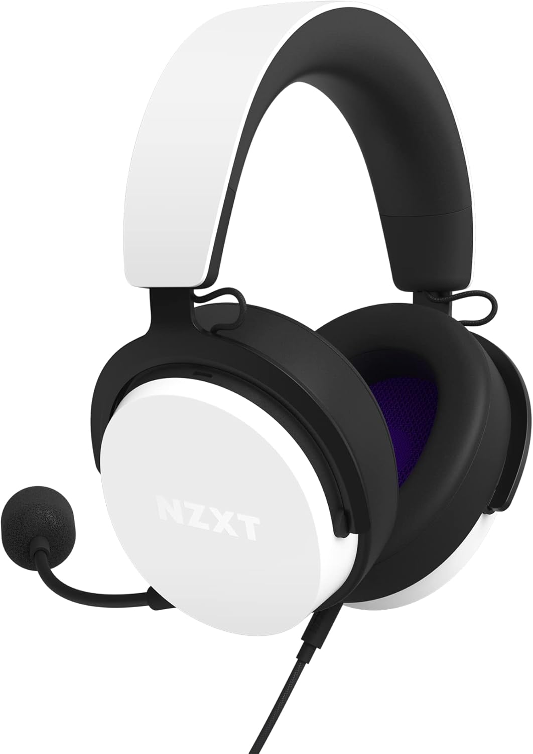 NZXT Relay 7.1 Surround Sound Gaming Headset PC White