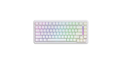 Attack Shark X82 PRO HE Wireless Gaming Keyboard – Magnetic Switch, Tri-Mode,  RGB Backlight,|WHITE