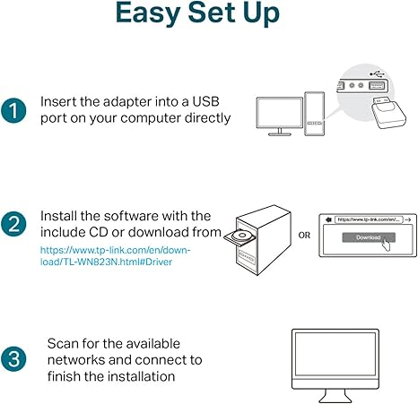 TP-Link AC1300 Nano USB WiFi Adapter for PC(Archer T3U Nano) | Tplink AC1300