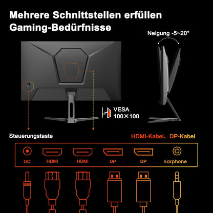 MINIFIRE MFG27F4Q GAMING MONITOR 27inch, 180hz