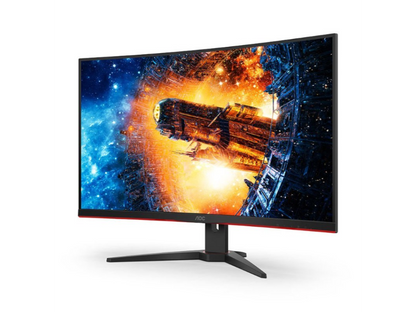 AOC CQ32G2E 32'' 1440p 144Hz 1ms Curved FreeSync Gaming Monitor -(OPEN BOX)