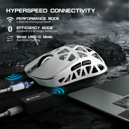 ATTACK SHARK R2  Gaming Mouse 8K - White