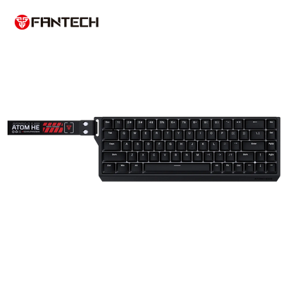 FANTECH ATOM HE68 MK811, High‑Precision Magnetic‑Switch Mechanical Keyboard - Black