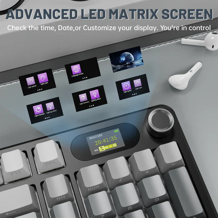 ATTACK SHARK X98PRO Wireless Gaming Keyboard - MOON NIGHT