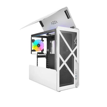 AZZA CAST 808WM Gaming Case - White