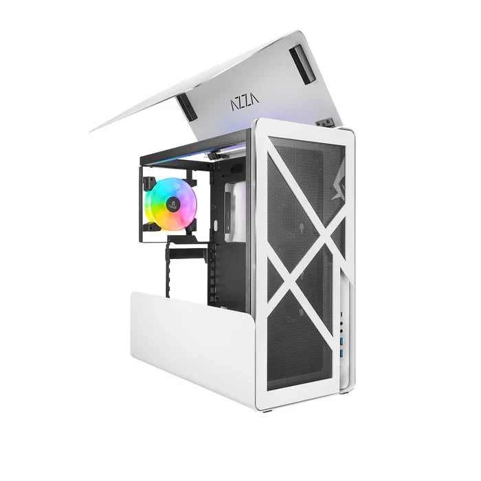 AZZA CAST 808WM Gaming Case - White