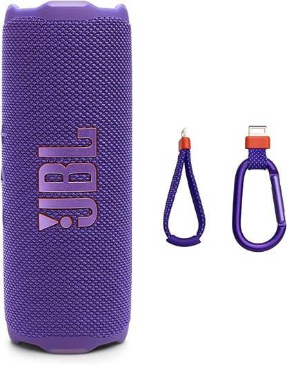 JBL Flip 7 - Portable Waterproof and Drop-Proof Speaker, Bold Pro Sound with AI Sound Boost, 16Hrs of Playtime, and PushLock System with Interchangeable Accessories