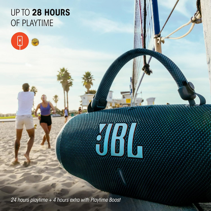 JBL Charge 6 - Portable Waterproof & Drop-Proof Bluetooth Speaker, Bold Pro Sound with AI Sound Boost, 28Hrs of Playtime, Built-in powerbank & Comes with a Sturdy/Removable Carrying Strap