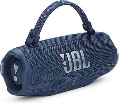 JBL Charge 6 - Portable Waterproof & Drop-Proof Bluetooth Speaker, Bold Pro Sound with AI Sound Boost, 28Hrs of Playtime, Built-in powerbank & Comes with a Sturdy/Removable Carrying Strap