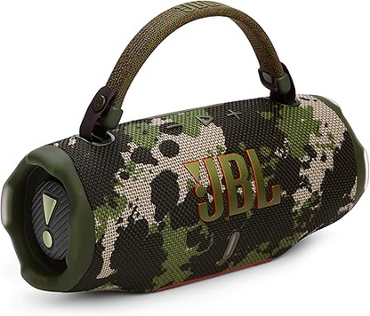 JBL Charge 6 - Portable Waterproof & Drop-Proof Bluetooth Speaker, Bold Pro Sound with AI Sound Boost, 28Hrs of Playtime, Built-in powerbank & Comes with a Sturdy/Removable Carrying Strap