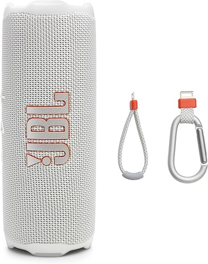 JBL Flip 7 - Portable Waterproof and Drop-Proof Speaker, Bold Pro Sound with AI Sound Boost, 16Hrs of Playtime, and PushLock System with Interchangeable Accessories