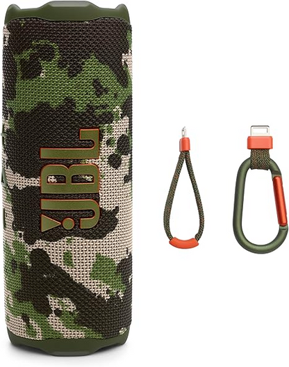 JBL Flip 7 - Portable Waterproof and Drop-Proof Speaker, Bold Pro Sound with AI Sound Boost, 16Hrs of Playtime, and PushLock System with Interchangeable Accessories