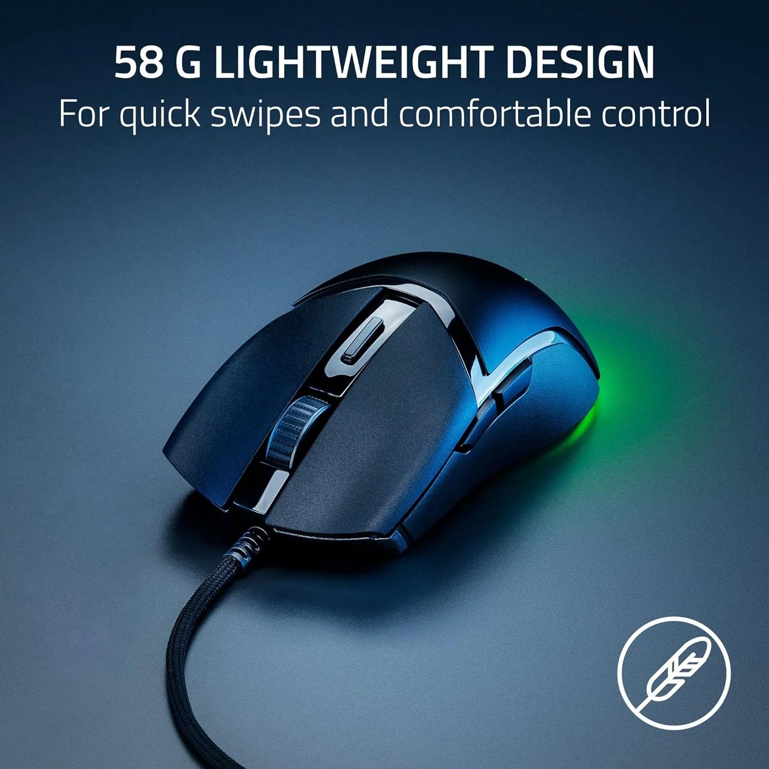 Razer Cobra Wired Gaming Mouse - Black