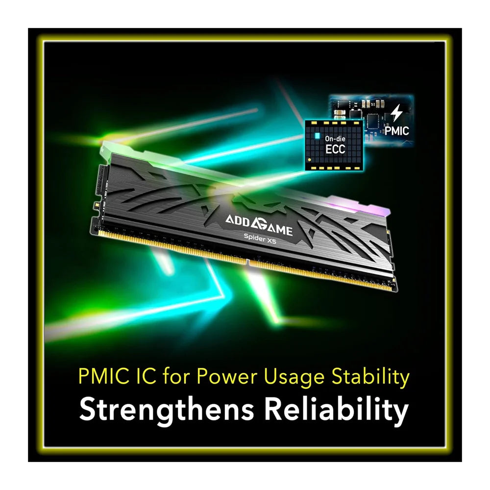 Addlink 32GB DDR5 RAM (16GB X 2 Kit) 6400MT/s