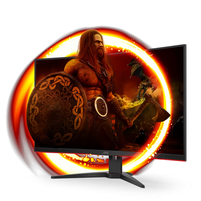AOC Gaming Monitor 32" C32GZE FHD Curved 240Hz