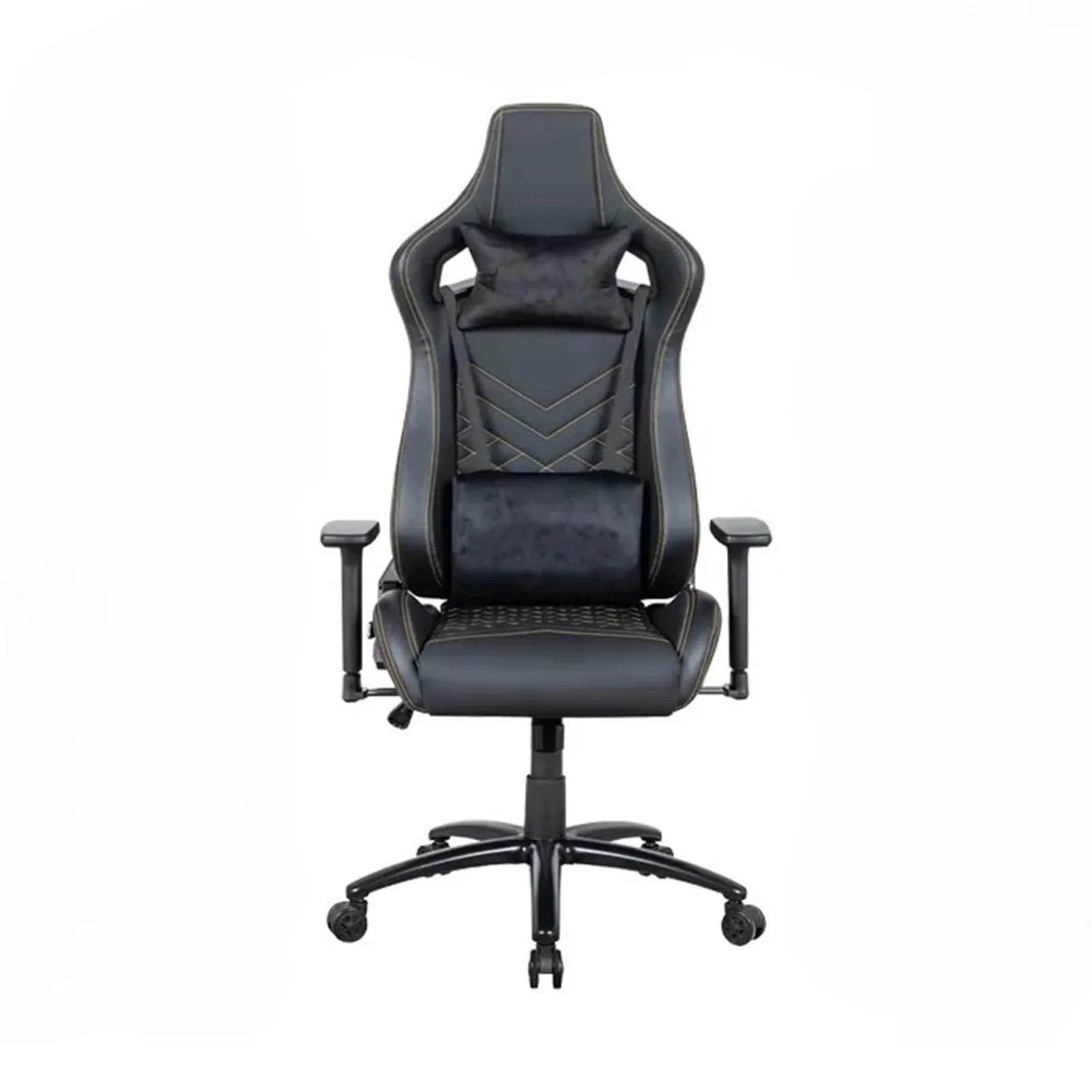 Apex Seat Flammstein Gaming Chair Black Velvet & Gold- AP2047