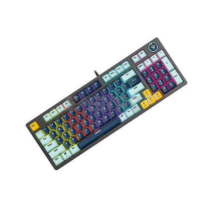 Fantech MIZU Edition MK890V2 - ATOM96, Wired Mechanical Keyboard  Navy Blue