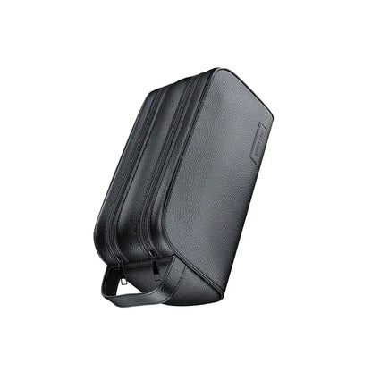 Green Lion Coral Clutch Bag - Black