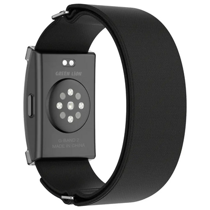 Green Lion Fit Wear Smart Fitness Band - Black