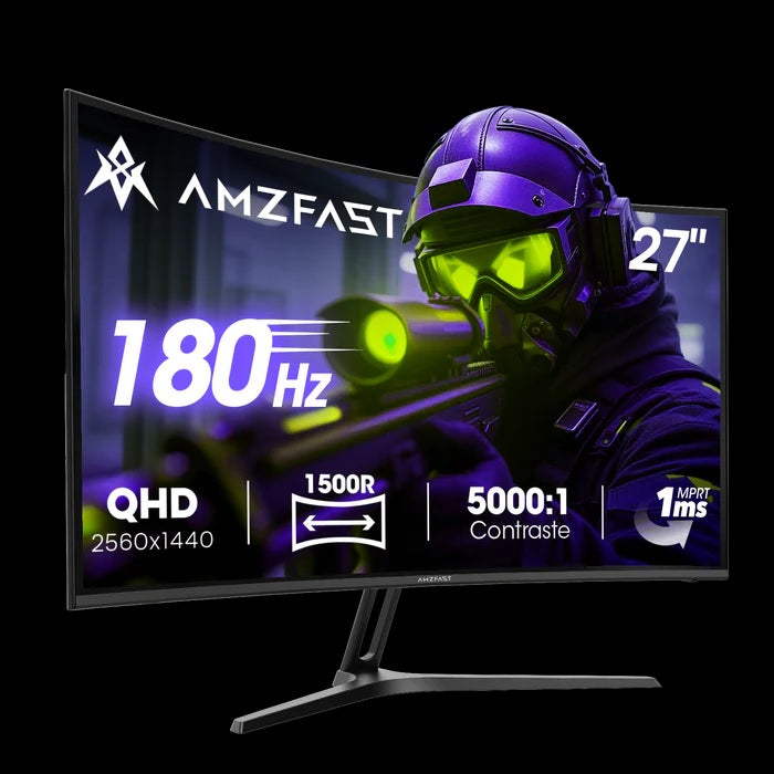 AMAZON AMZG27C1Q 27″ CURVED GAMING MONITOR 180HZ QHD