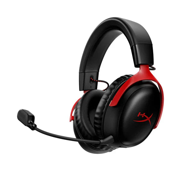 HyperX Cloud III S Wireless Gaming Headset - Black Red