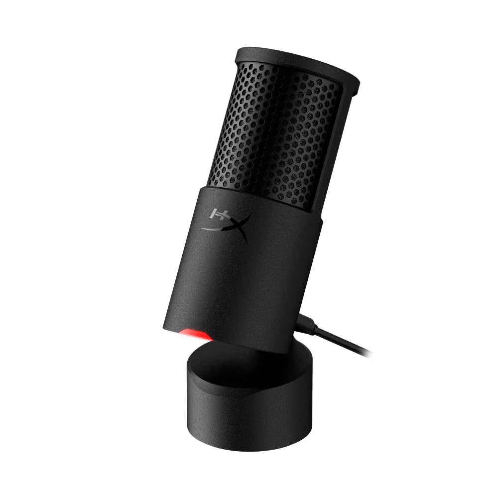 HyperX SoloCast 2 USB Microphone - Plug-and-Play Streaming & Recording Mic