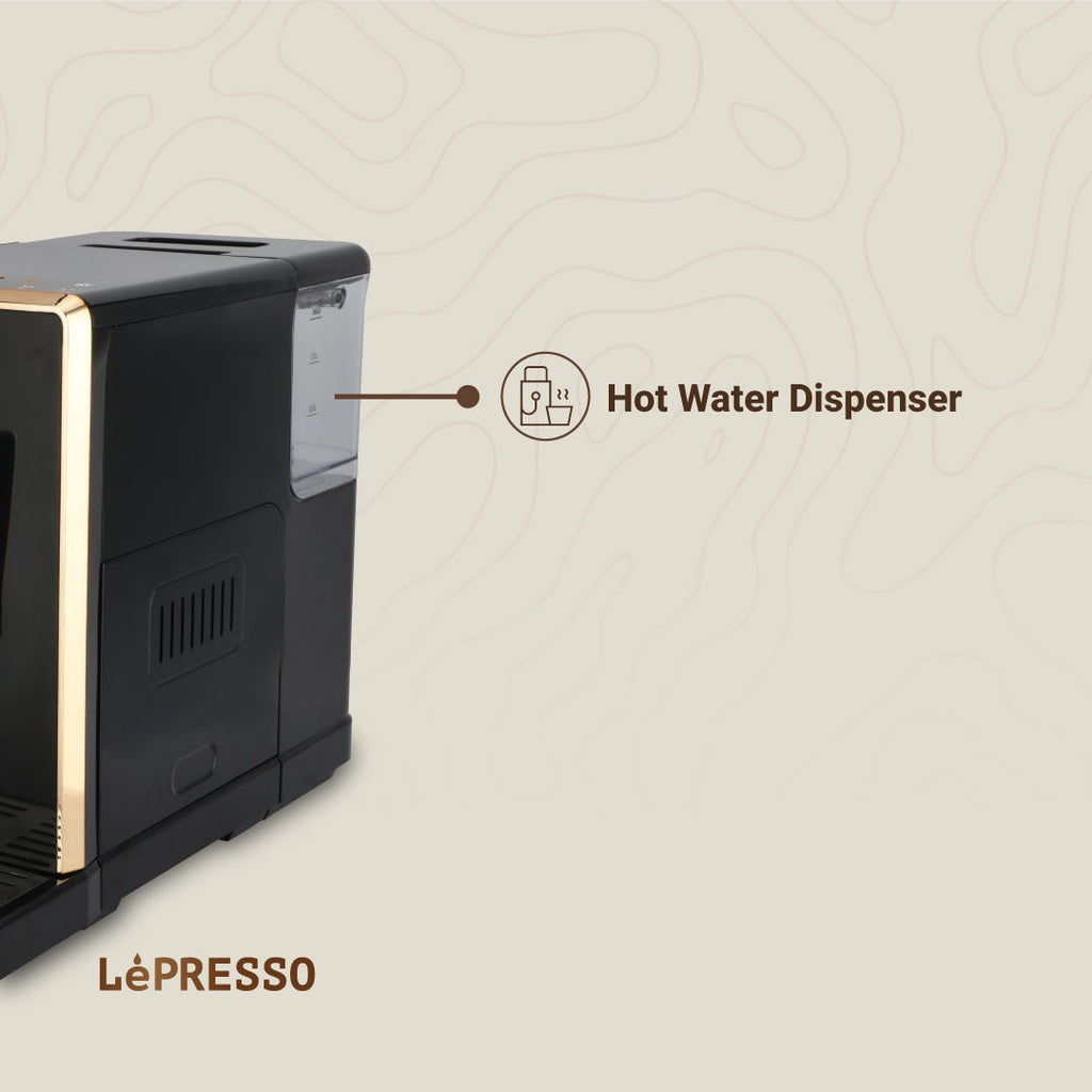Lepresso Automatic Espresso Machine - Black
