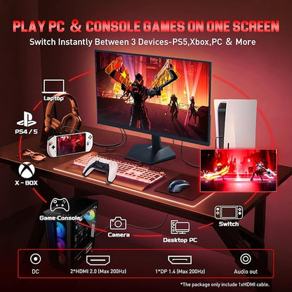 MINIFIRE MFG25X1 25” GAMING MONITOR 200Hz